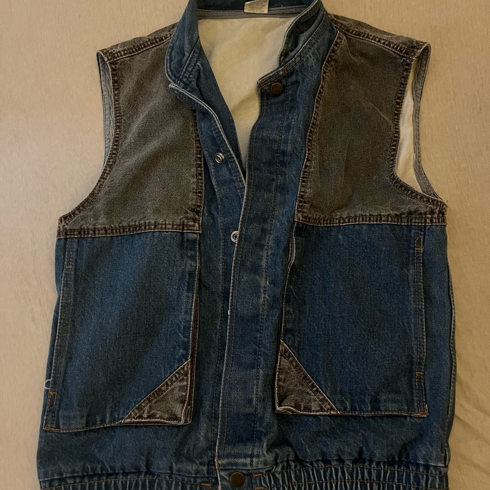 Men's Denim Vest